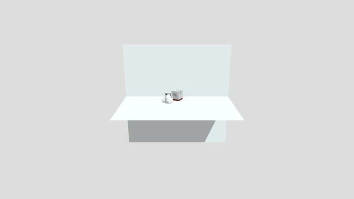 3D Tea And Packaging 3D Model