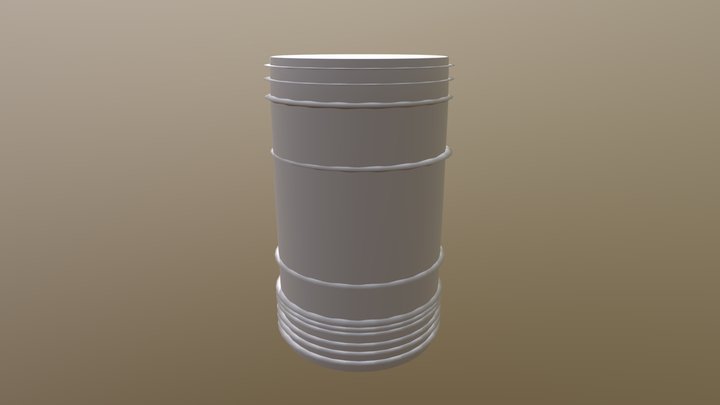 Oilbarrel 3D Model