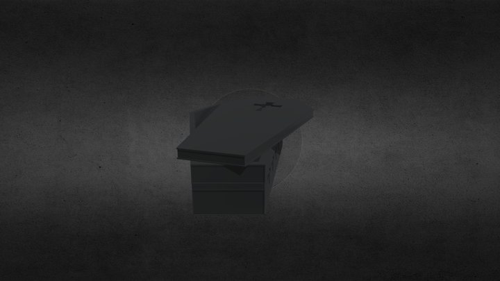 Coffin 3D Model