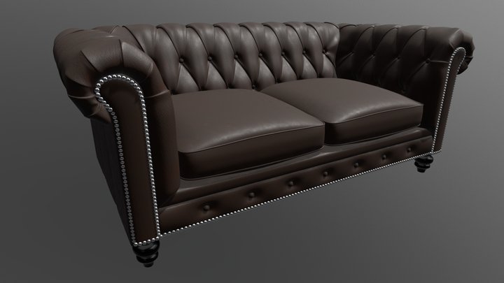Loveseat 3D Model
