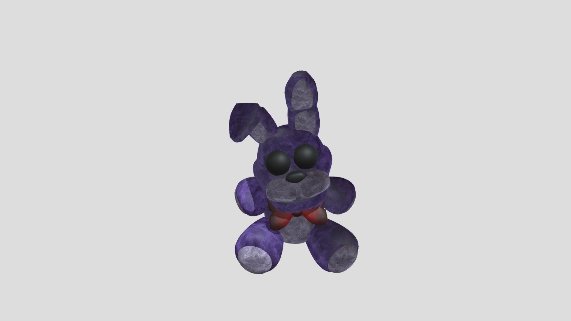 Bonnie Plushie Download Free 3d Model By The Buster Wonderland