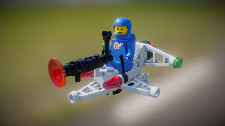 LEGO 6805-1 - Astro Dasher 3D Model