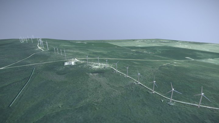 WIND TURBINES - 3D Model 3D Model