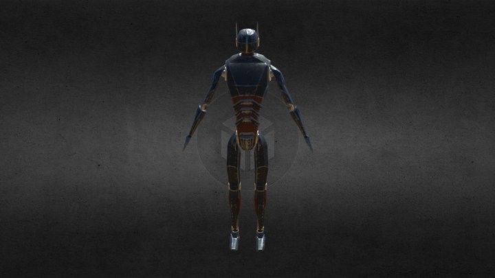robot char 3D Model