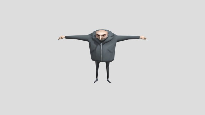 gru dancing 3D Model