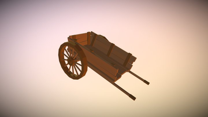 3D Wagon 3D Model