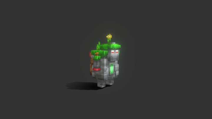 StoneGolem 3D Model