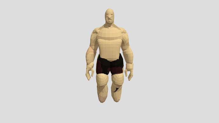 AV UVA Modelagem de Personagens - Etapa 3 3D Model