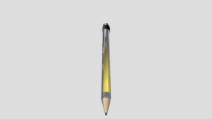 pencil by frostyfire 3D Model