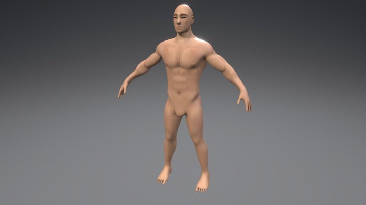 Male Low 3D Model