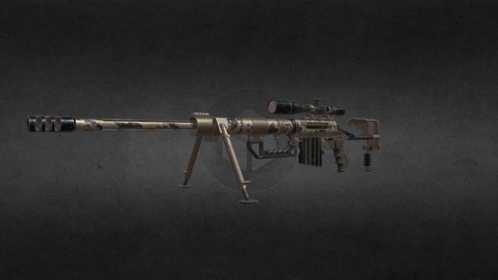 CheyTac M200 3D Model