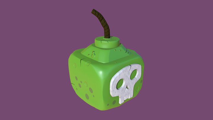 Poison Bomb 2019 3D Model