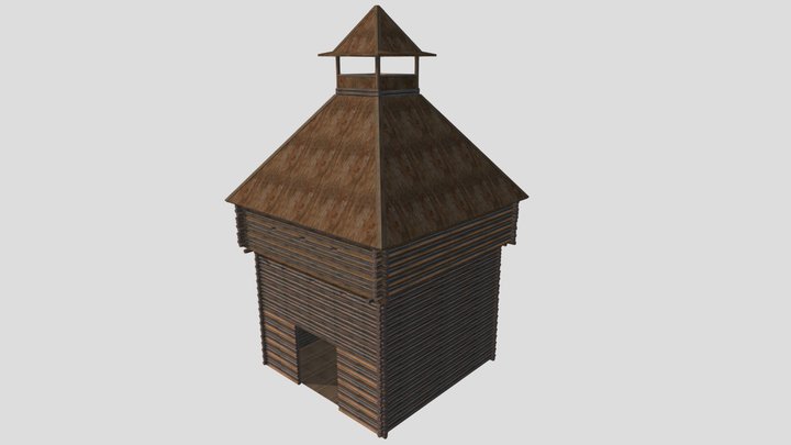 The Spasskaya tower 3D Model