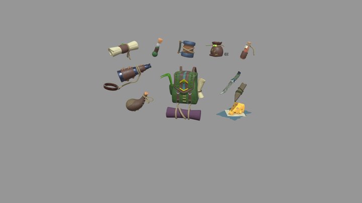 Adventure's Kit 3D Model