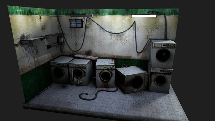 laundry room 3D Model