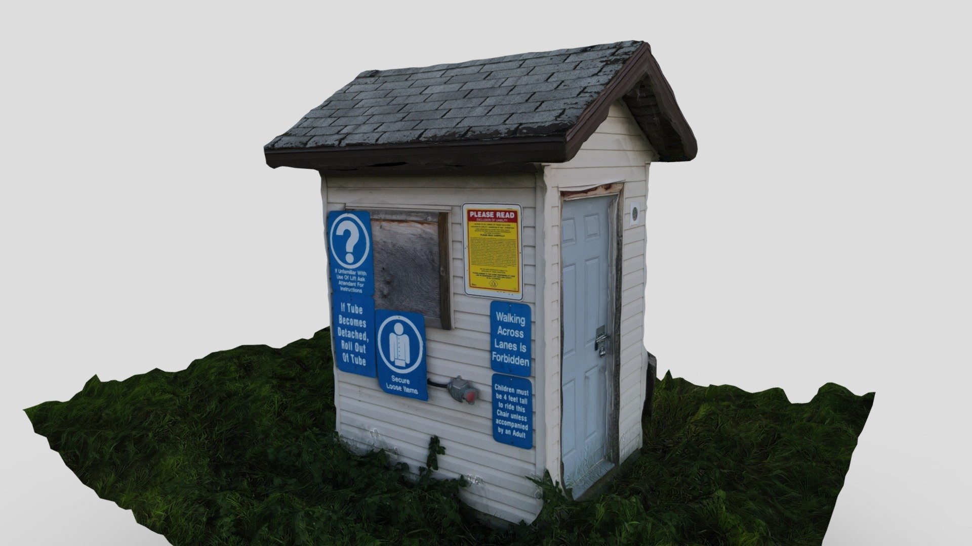Ski Hilll Shed - Photogrammetry