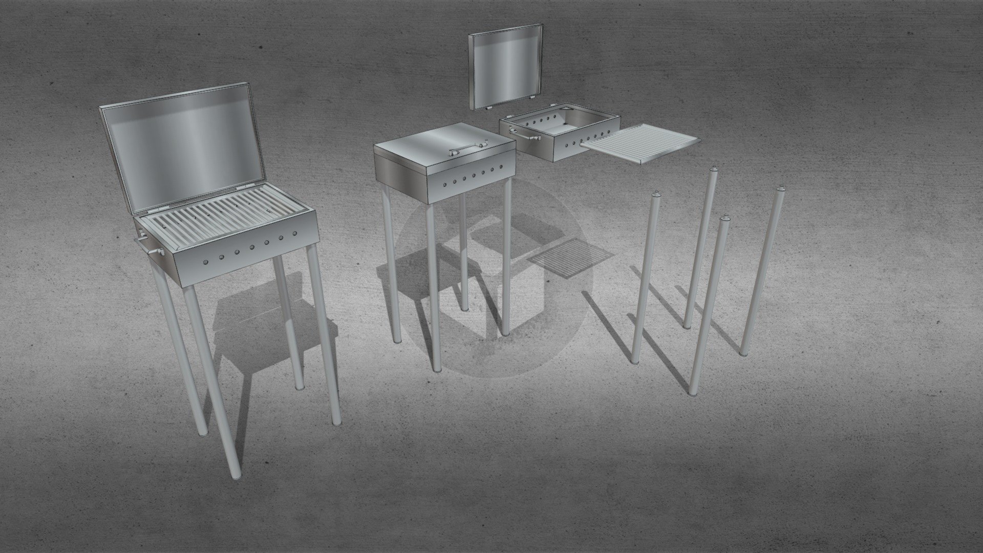 Gratar inox M.E.