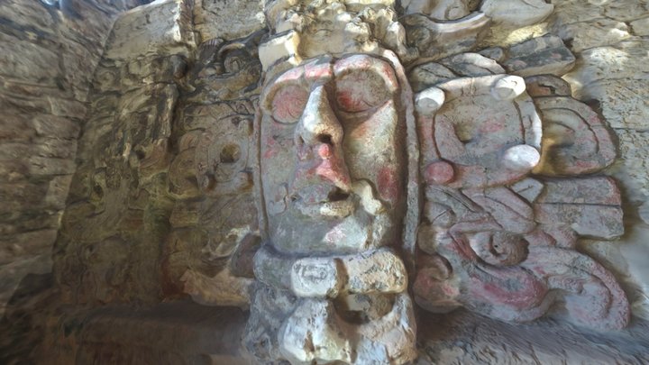 Mascaron Kohunlich 3D Model