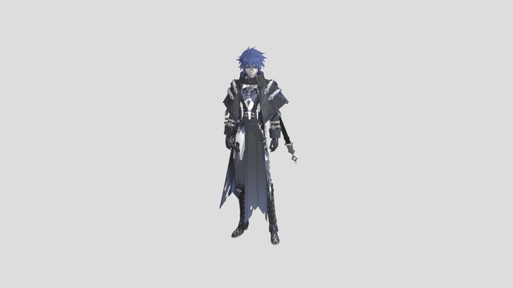 Flins rigged (Free) 3D Model