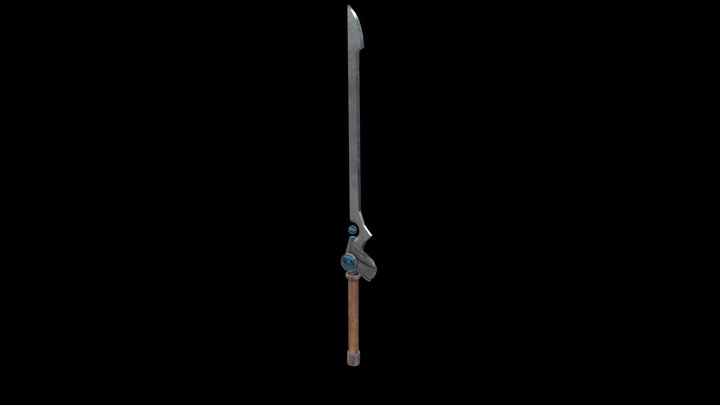 Stylised Sword 3D Model