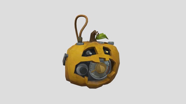 TF2 Pumpkin Sapper 3D Model