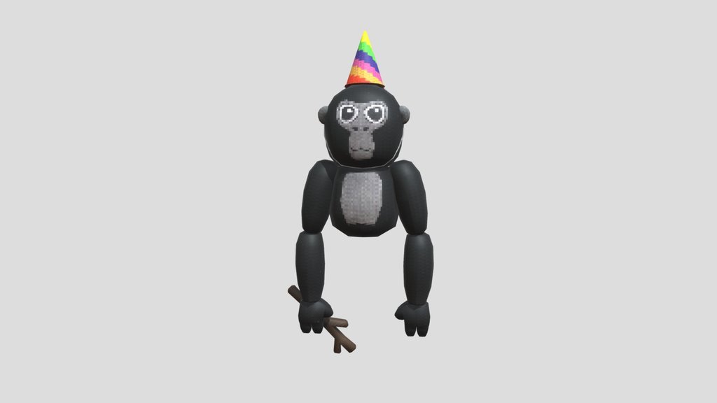 Gorilla Tag Monke Plush Cosmetic