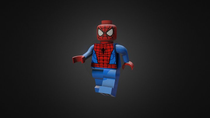 Lego SpiderMan 3D Model