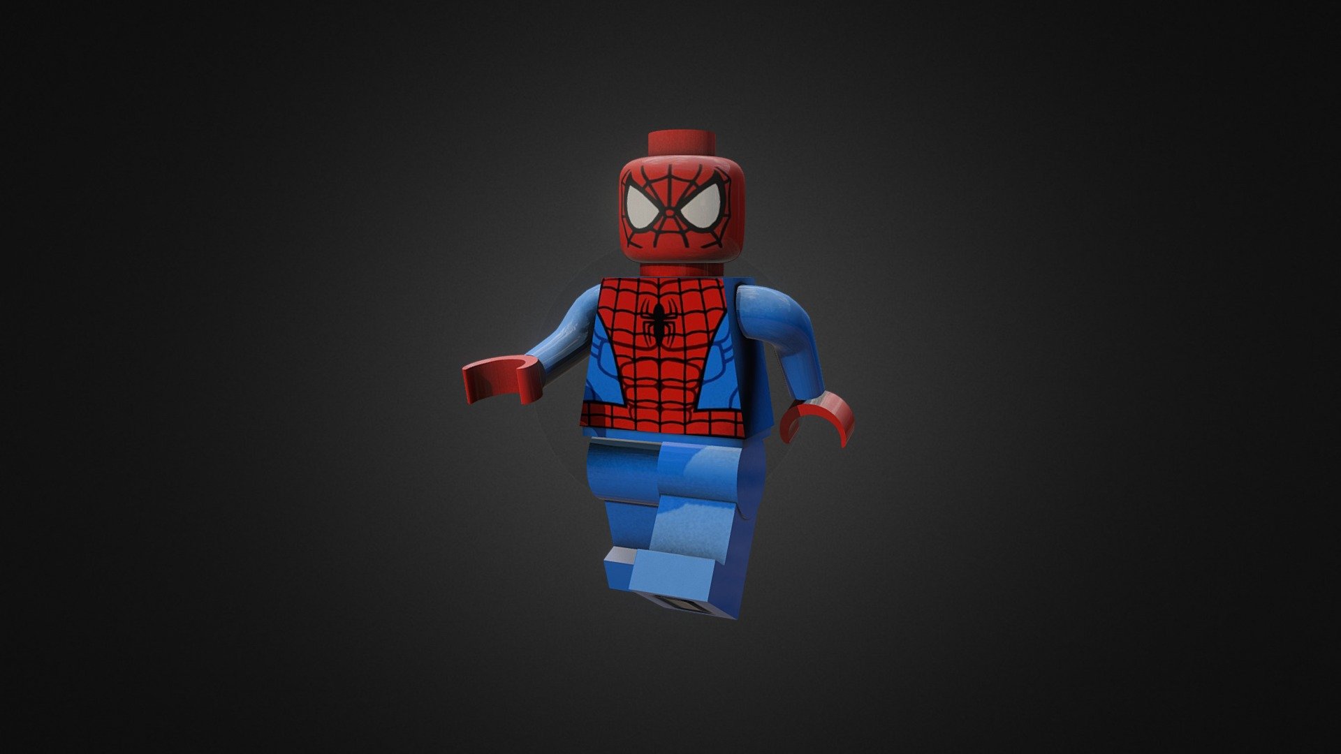Lego Spiderman Download Free 3d Model By Olivier Larocque