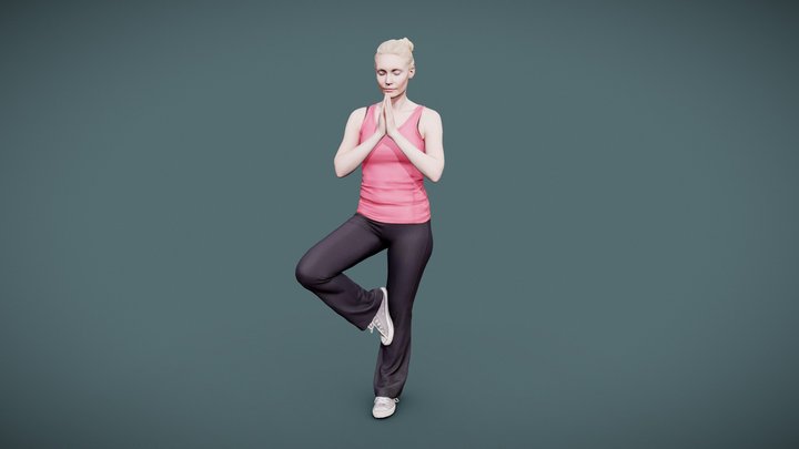 Yoga-pants 3D models - Sketchfab