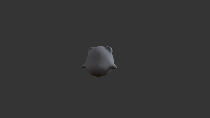 Cute monster 3D Model