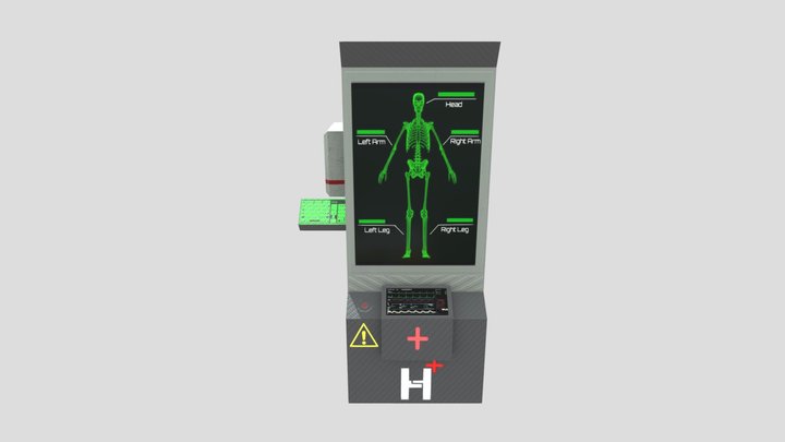 Medical machine 3D Model