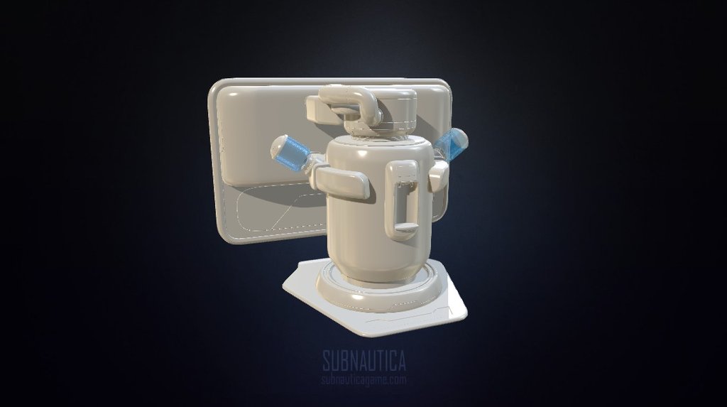 Water Filtration Machine highpoly