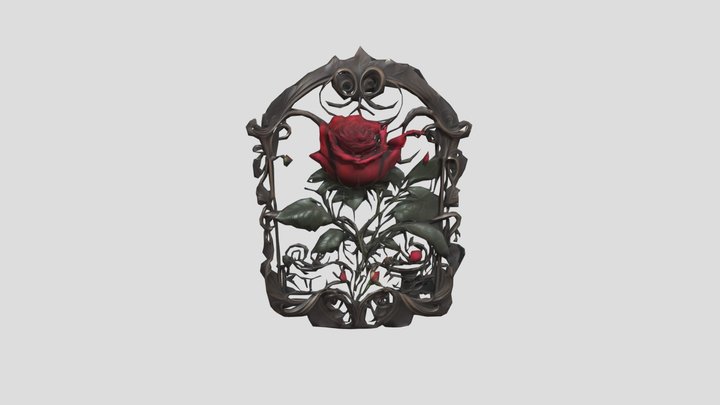 Eternal Bloom 3D Model