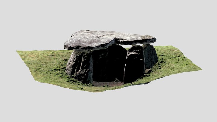 DOLMEN DE CABALEIROS 3D Model