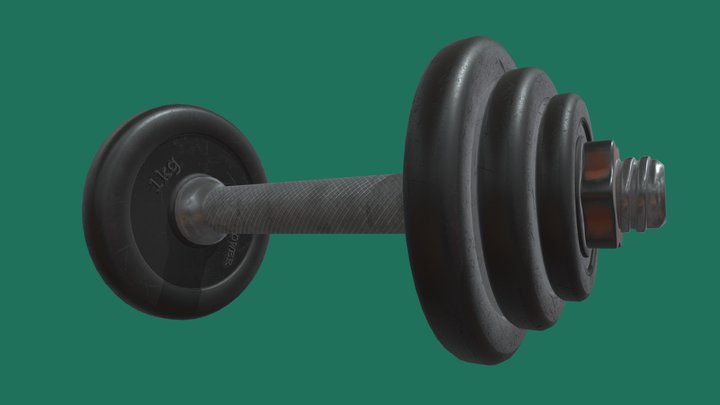 dumbbell 3D Model