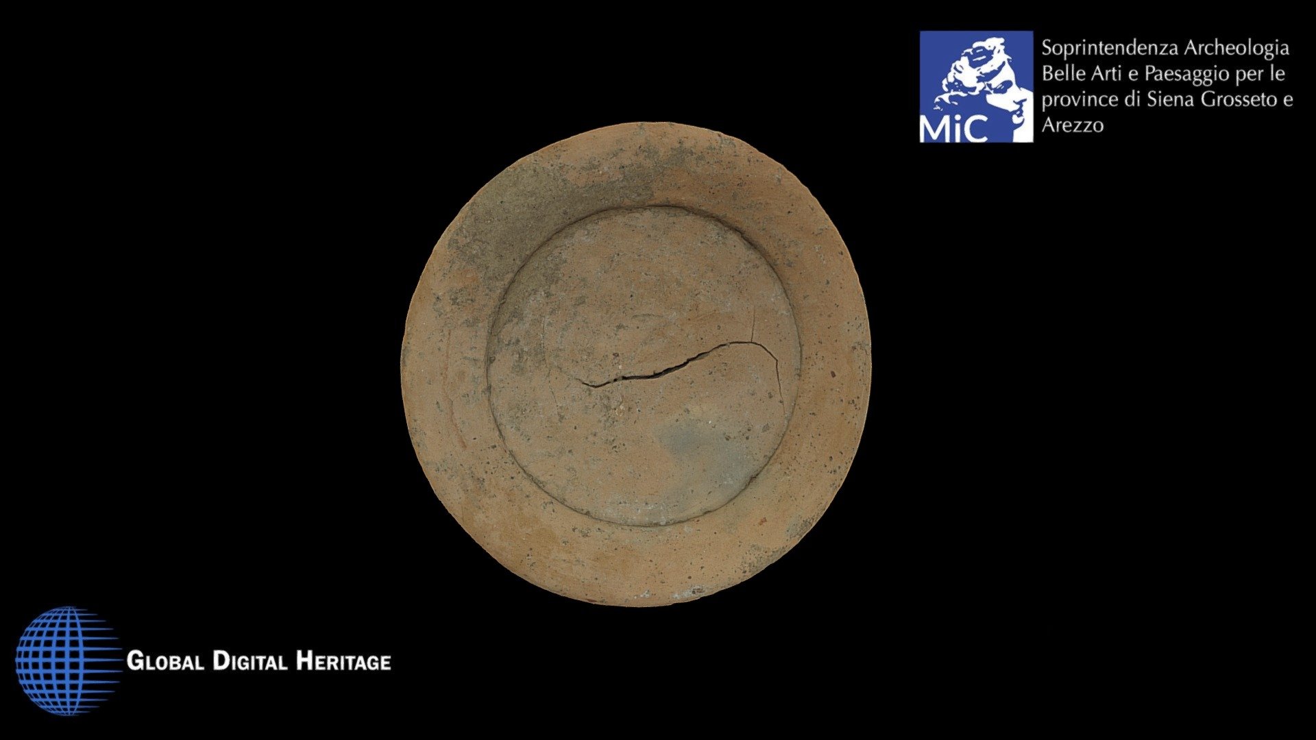 small plate  from the Tumulus of Molinello