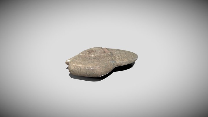 Hacha Cabeza de Iguana 3D Model