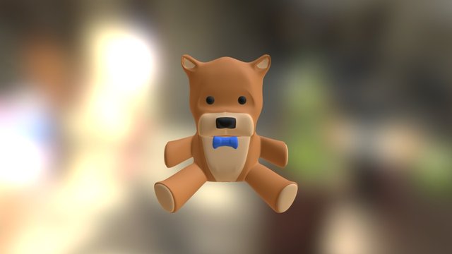 Teddy Caja 3D Model