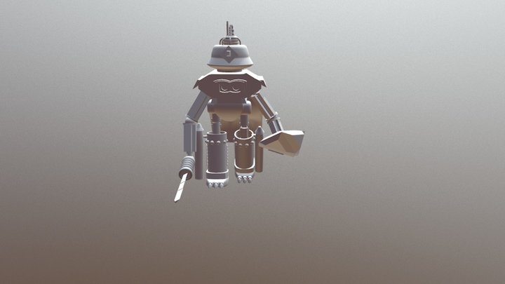 Robot3 3D Model