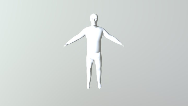Male Model Whole Body 3D Model