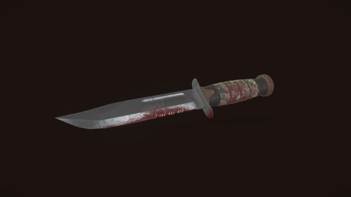 Knife 3D Model