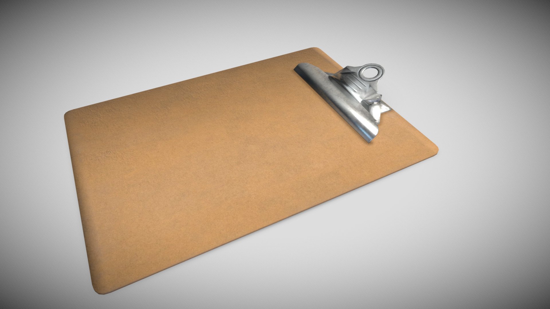 Standard Office Clipboard Buy Royalty Free 3D model by Jordan F