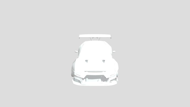 NISSAN GTR NISMO 3D Model