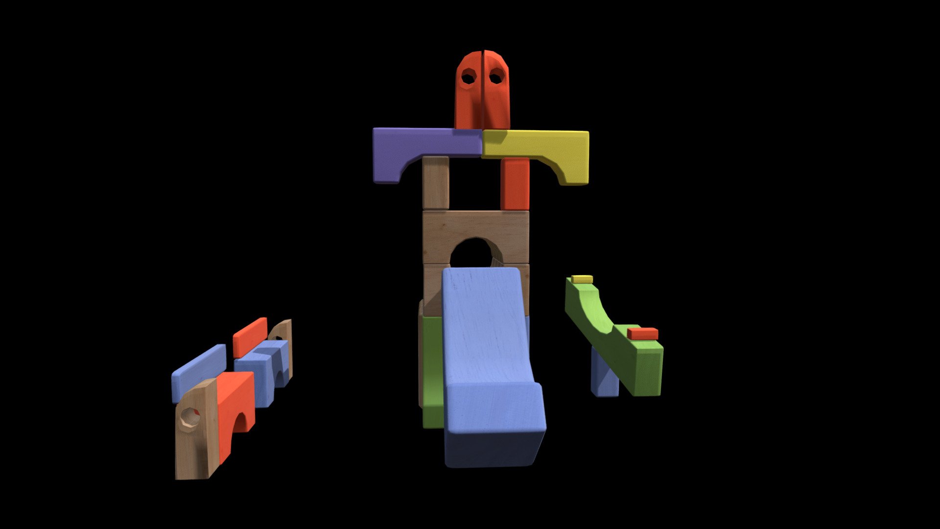 w7a_unit_block_advanced — Sketchfab embed 3D viewer