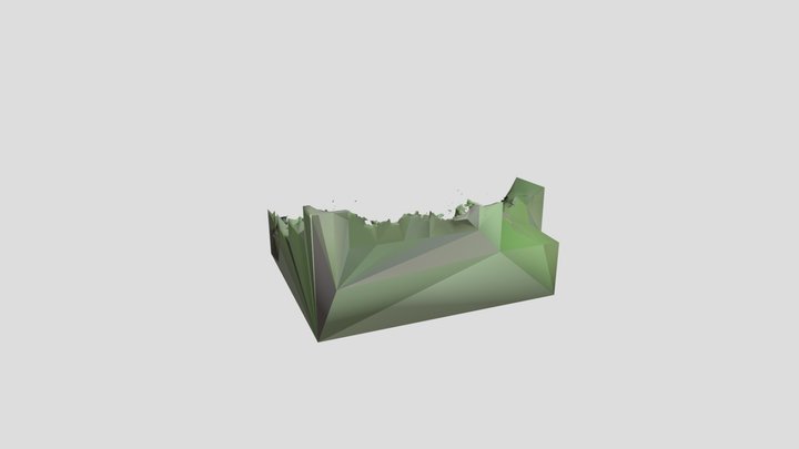 石炭露頭 3D Model