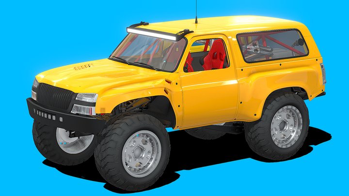 Offroad Car 3D Model