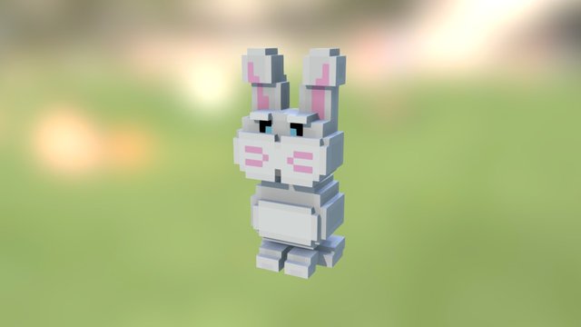 Bunny Tutorial 3D Model