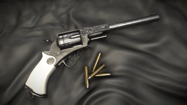 Revolver 3D models - Sketchfab