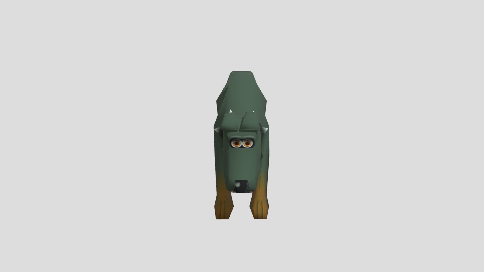PlayStation Chicken Run Dog Download Free 3D model by kyle.river