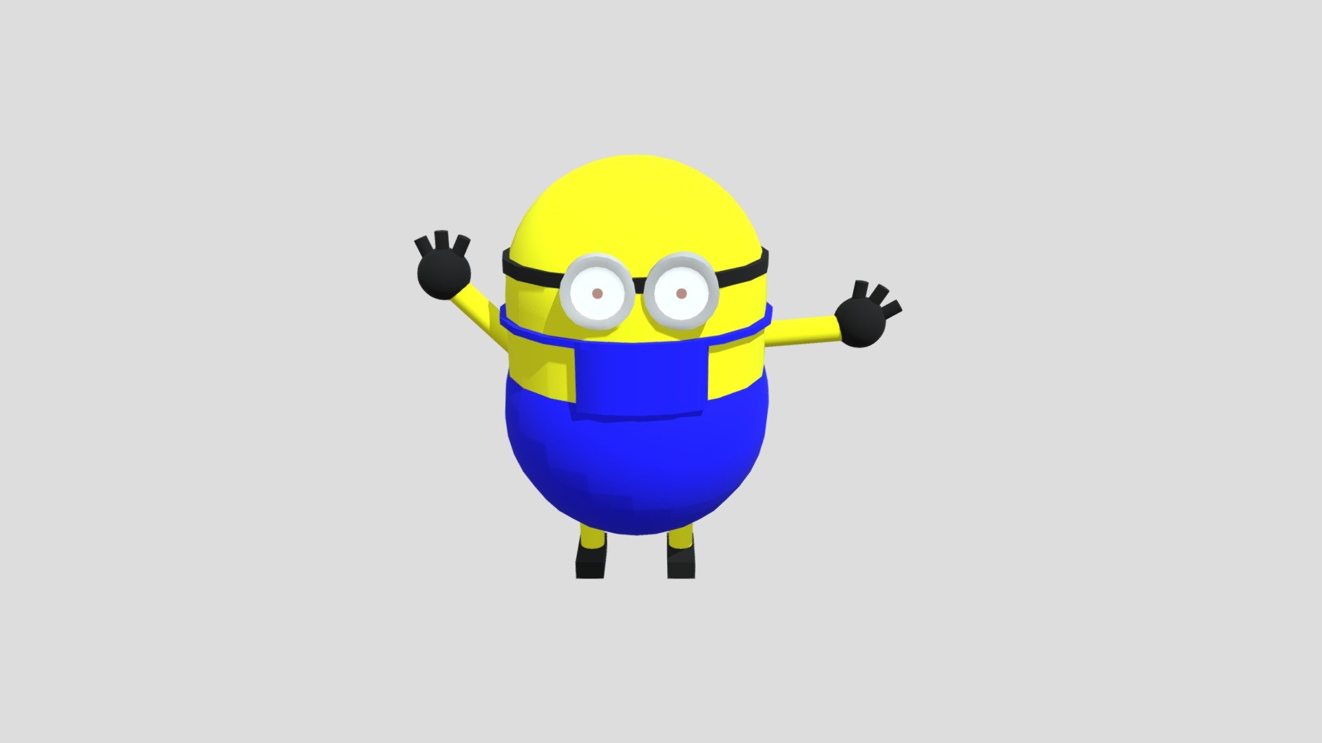 Minion - Download Free 3D model by reecetrombetta [4913d3f] - Sketchfab